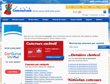 Tablet Screenshot of concoursweb.com
